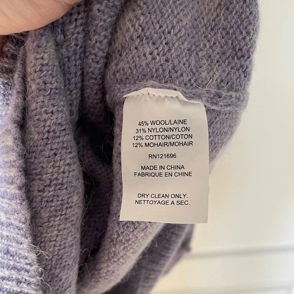 DemyLee x J Crew Puff Sleeve Pom Pom Sweater - Picture 4 of 5